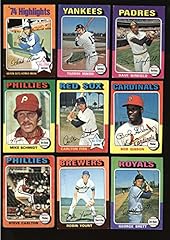 1975 topps baseball for sale  Delivered anywhere in USA 