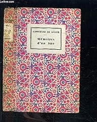 Memoires ane d'occasion  Livré partout en France