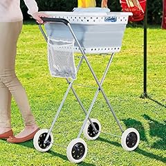 Laundry trolley foldable for sale  Delivered anywhere in Ireland