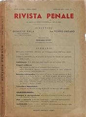 Rivista penale anno usato  Spedito ovunque in Italia 