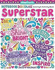 Notebook doodles superstar for sale  Delivered anywhere in USA 