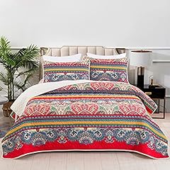 Lunoroey quilted bedspreads for sale  Delivered anywhere in UK