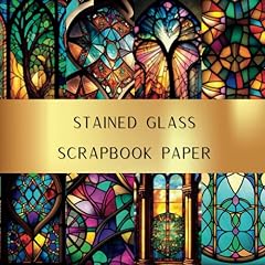 Stained glass scrapbook for sale  Delivered anywhere in USA 