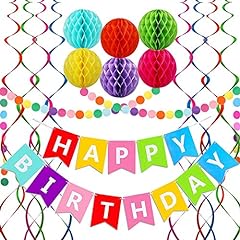 Happy birthday banner for sale  Delivered anywhere in USA 