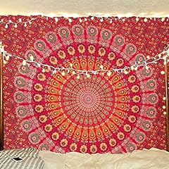 Raajsee red tapestry for sale  Delivered anywhere in UK