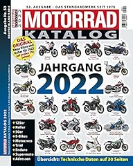 Motorrad katalog 2022 gebraucht kaufen  Wird an jeden Ort in Deutschland