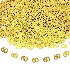 Coriandoli compleanno oro usato  Spedito ovunque in Italia 