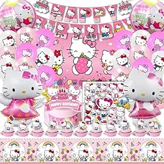 Kit compleanno kitty usato  Spedito ovunque in Italia 