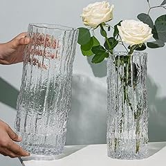 Qeeyon glass vase for sale  Delivered anywhere in UK