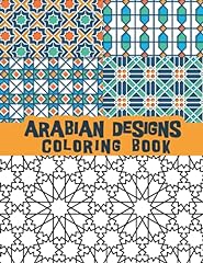 Arabian designs coloring for sale  Delivered anywhere in UK