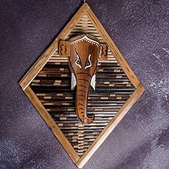 India Meets India Handmade Bamboo Wall Art God Ganesha for sale  Delivered anywhere in Canada