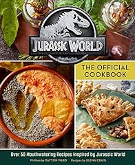 Jurassic official cookbook for sale  Delivered anywhere in USA 