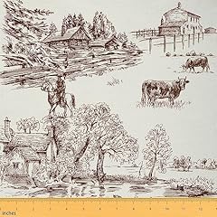 Farmhouse western fabric for sale  Delivered anywhere in USA 