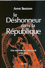 Déshonneur république d'occasion  Livré partout en France