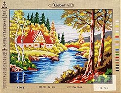 Gobelin needlepoint painted for sale  Delivered anywhere in USA 