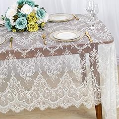 Shinybeauty lace tablecloth for sale  Delivered anywhere in USA 