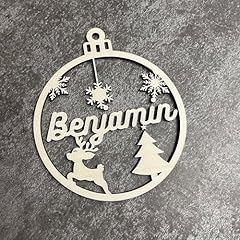 Boule noël personnalisée d'occasion  Livré partout en France