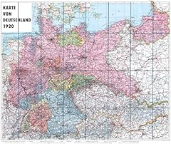 Karte deutschland 1920 gebraucht kaufen  Wird an jeden Ort in Deutschland