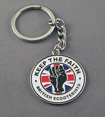 Metal enamel keyring for sale  Delivered anywhere in UK
