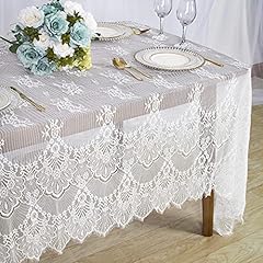 Shinybeauty lace tablecloth for sale  Delivered anywhere in USA 