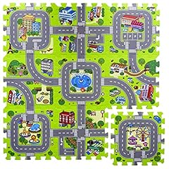 Tappeto puzzle gomma usato  Spedito ovunque in Italia 