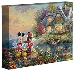 Thomas Kinkade Studios Mickey and Minnie Sweetheart for sale  Delivered anywhere in Canada