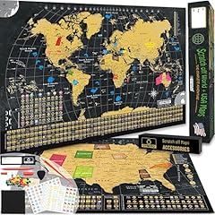 Ovanto scratch map for sale  Delivered anywhere in USA 