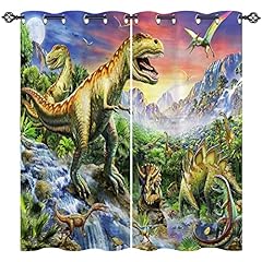 Anhope dinosaur curtains for sale  Delivered anywhere in UK