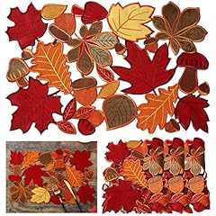 Fall placemats set for sale  Delivered anywhere in USA 