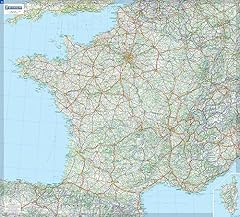 France (poster plastifié - sous gaine) d'occasion  Livré partout en Belgiqu