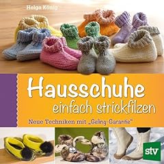 Hausschuhe einfach strickfilze gebraucht kaufen  Wird an jeden Ort in Deutschland