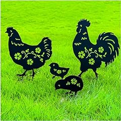 Chicken metal decorative for sale  Delivered anywhere in USA 