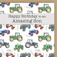 Tractor birthday card for sale  Delivered anywhere in UK