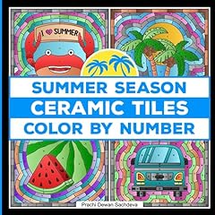 Ceramic tiles summer for sale  Delivered anywhere in USA 