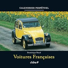 Calendrier perpétuel voitures d'occasion  Livré partout en France