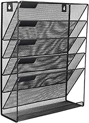 Used, Unibos Wall Mounted Magazine File Rack Storage Rack for sale  Delivered anywhere in UK