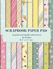Scrapbook paper pad for sale  Delivered anywhere in USA 