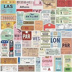 Travel stickers airline for sale  Delivered anywhere in USA 