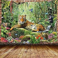 DBLLF King of The Forest Tiger Tapestry Forest Animal for sale  Delivered anywhere in Canada