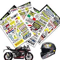 8pcs motorcycle stickers for sale  Delivered anywhere in UK