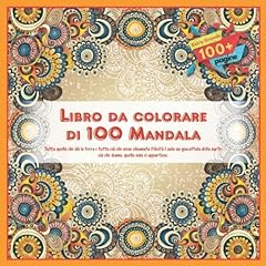 Libro da colorare di 100 Mandala - Tutto quello che, used for sale  Delivered anywhere in UK