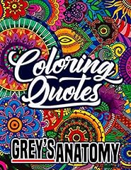 Grey anatomy coloring for sale  Delivered anywhere in UK
