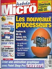 Micro hebdo 1999 d'occasion  Livré partout en France