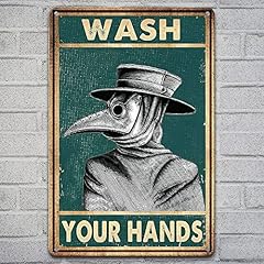 Blechschild wash your gebraucht kaufen  Wird an jeden Ort in Deutschland