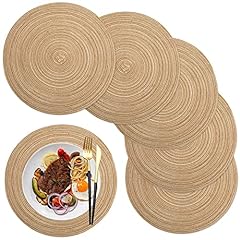 Maifey placemats round for sale  Delivered anywhere in UK