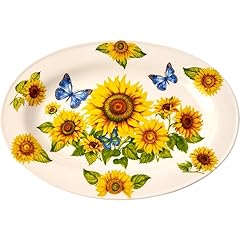 Sunflower butterfly ceramic for sale  Delivered anywhere in USA 