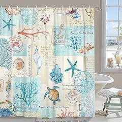 Nautical coastal shower for sale  Delivered anywhere in USA 
