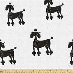 Lunarable dogs fabric for sale  Delivered anywhere in USA 