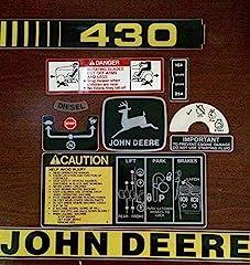 John Deere 430 Lawn and Garden Decal Set for sale  Delivered anywhere in USA 