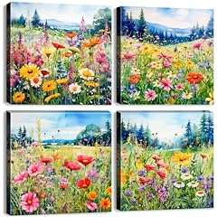 Colorful wildflower wall for sale  Delivered anywhere in USA 